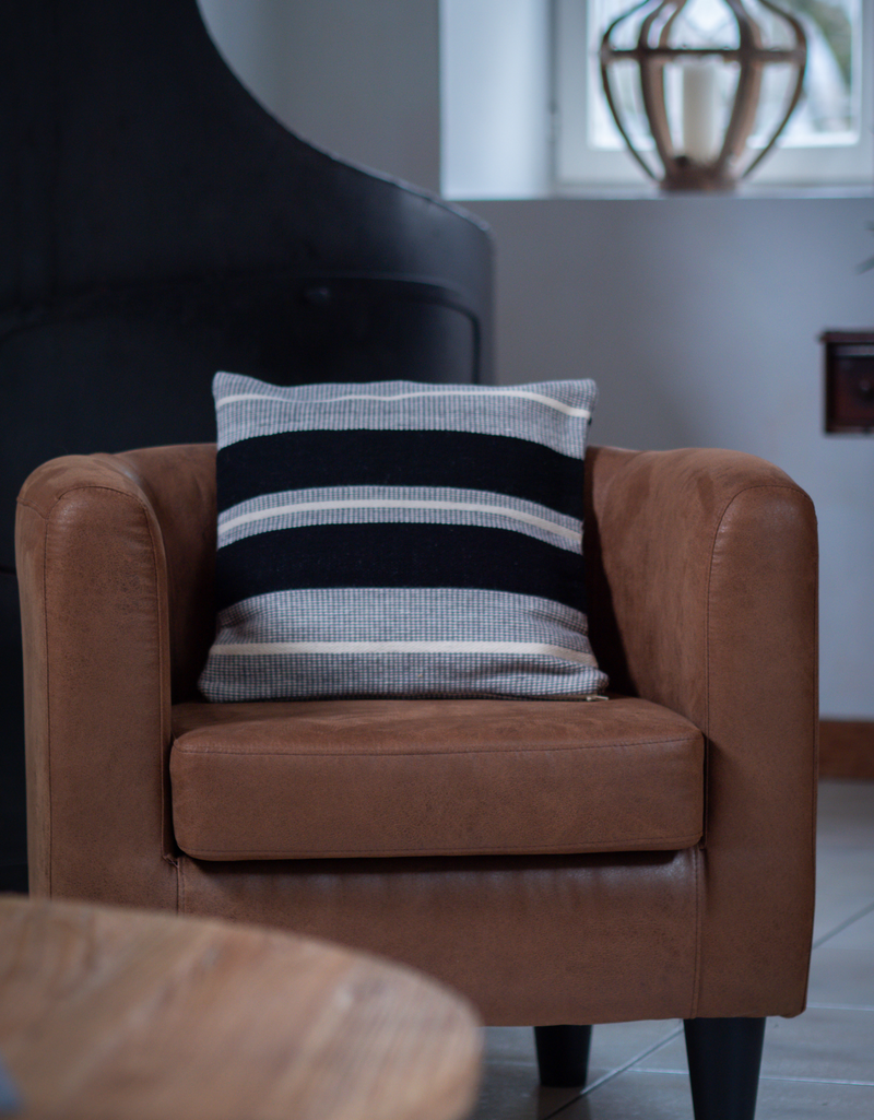 Coussin Black & White - reversible